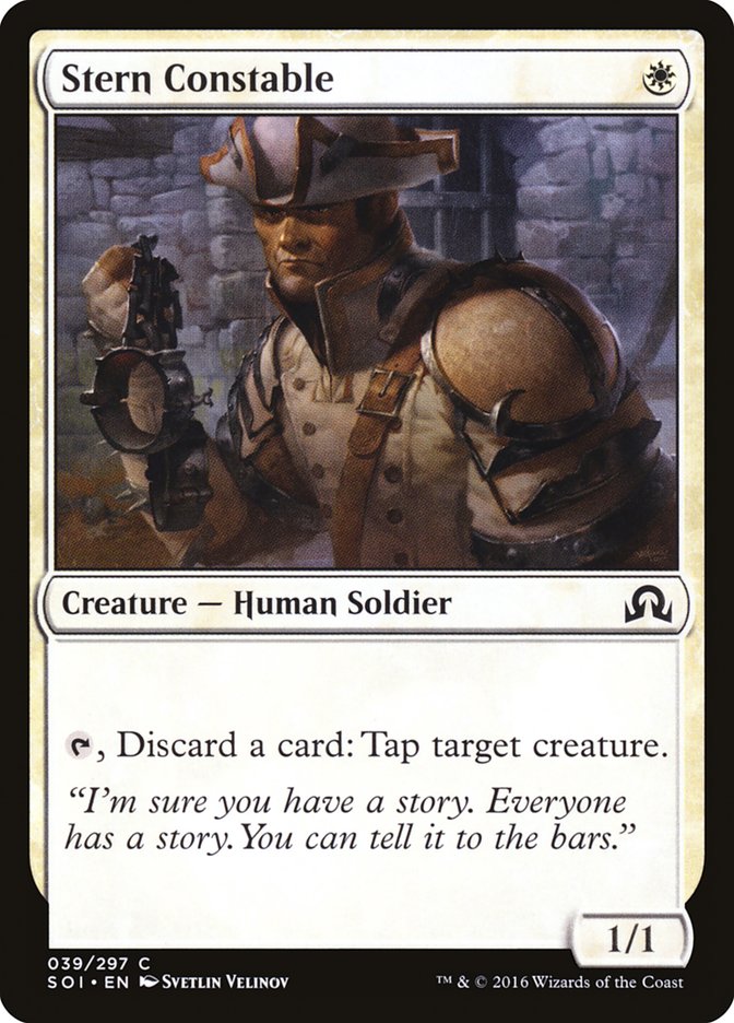 Stern Constable [Shadows over Innistrad] | Card Merchant Takapuna