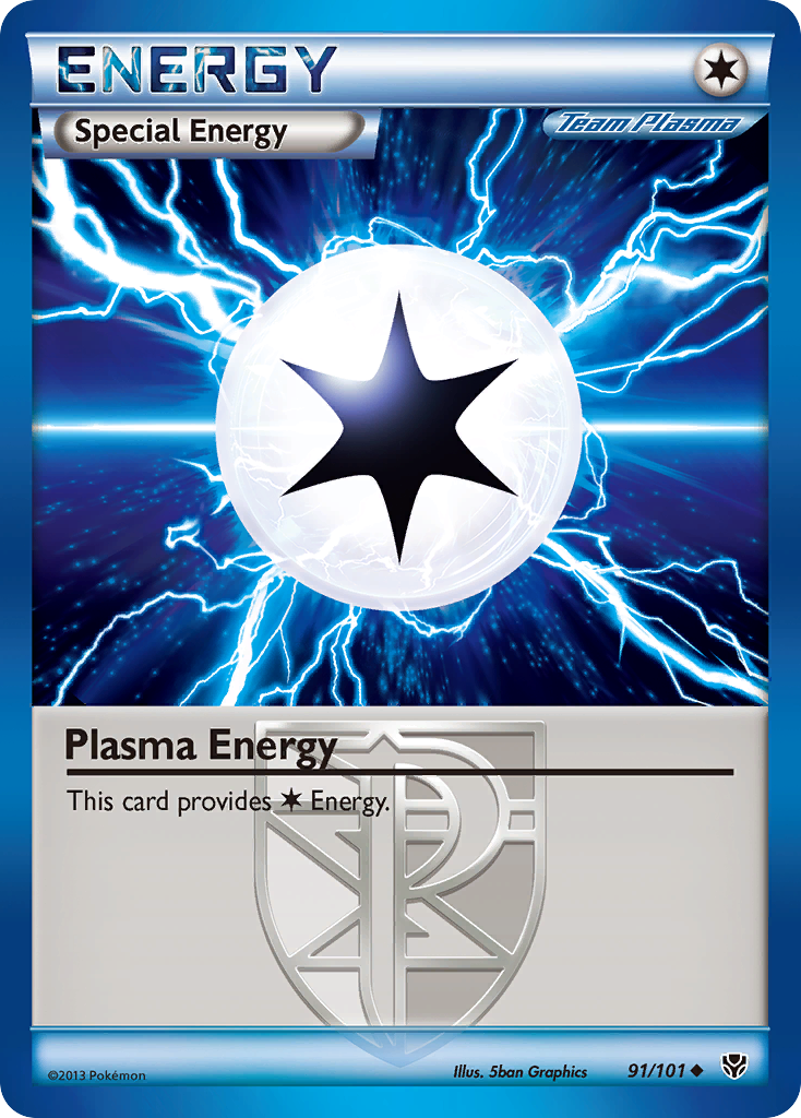 Plasma Energy (91/101) [Black & White: Plasma Blast] | Card Merchant Takapuna