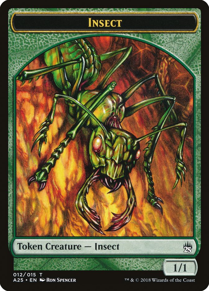 Insect Token [Masters 25 Tokens] | Card Merchant Takapuna