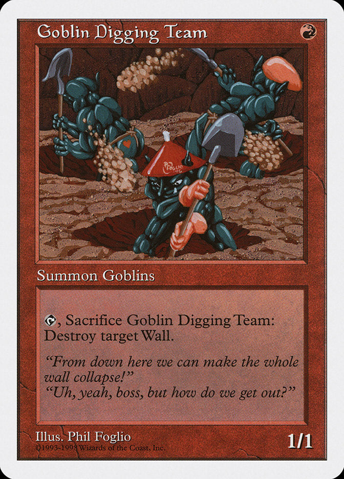 Goblin Digging Team [Anthologies] | Card Merchant Takapuna