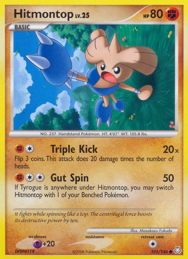 Hitmontop (101/146) [Diamond & Pearl: Legends Awakened] | Card Merchant Takapuna