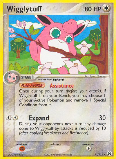 Wigglytuff (52/112) [EX: FireRed & LeafGreen] | Card Merchant Takapuna