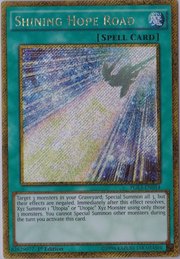 Shining Hope Road [PGL3-EN014] Gold Secret Rare | Card Merchant Takapuna