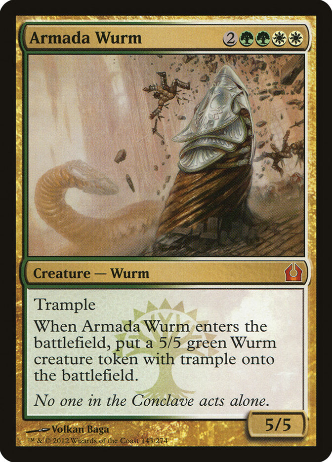 Armada Wurm [Return to Ravnica] | Card Merchant Takapuna