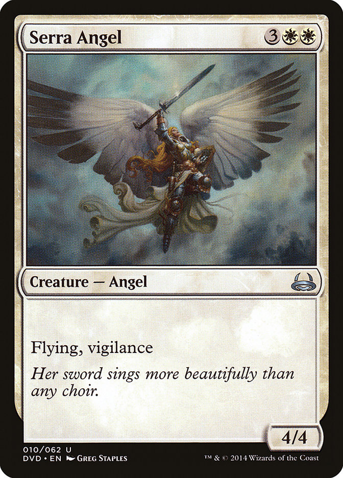 Serra Angel (Divine vs. Demonic) [Duel Decks Anthology] | Card Merchant Takapuna