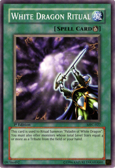 White Dragon Ritual [MFC-027] Common | Card Merchant Takapuna