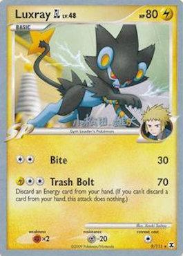 Luxray GL LV.48 (9/111) (LuxChomp of the Spirit - Yuta Komatsuda) [World Championships 2010] | Card Merchant Takapuna