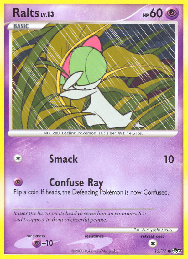 Ralts (15/17) [POP Series 7] | Card Merchant Takapuna