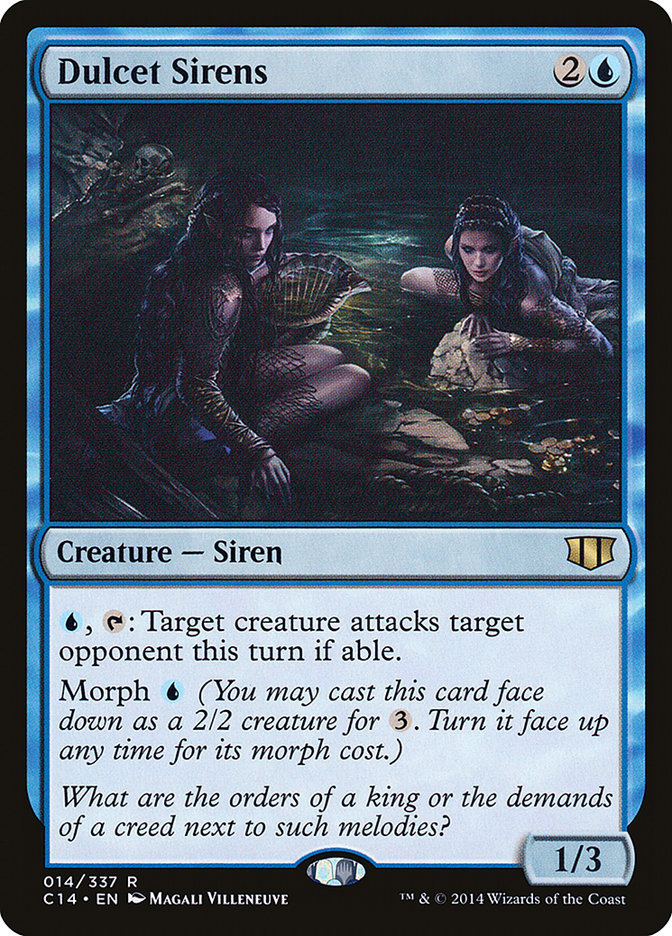 Dulcet Sirens [Commander 2014] | Card Merchant Takapuna