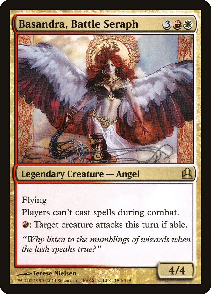 Basandra, Battle Seraph [Commander 2011] | Card Merchant Takapuna