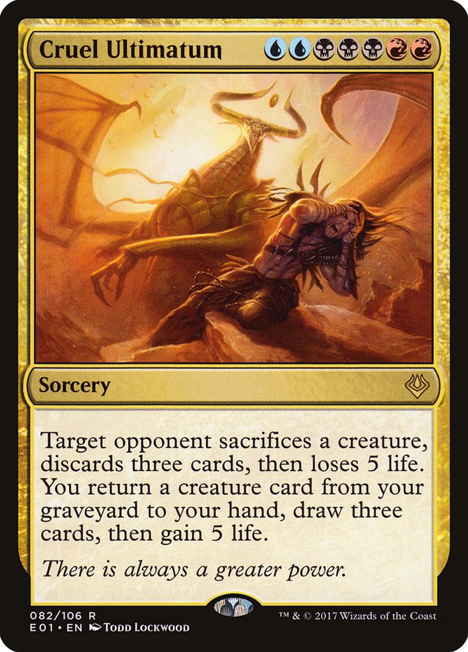 Cruel Ultimatum [Archenemy: Nicol Bolas] | Card Merchant Takapuna