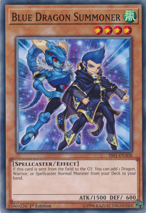 Blue Dragon Summoner [SS01-ENA08] Common | Card Merchant Takapuna