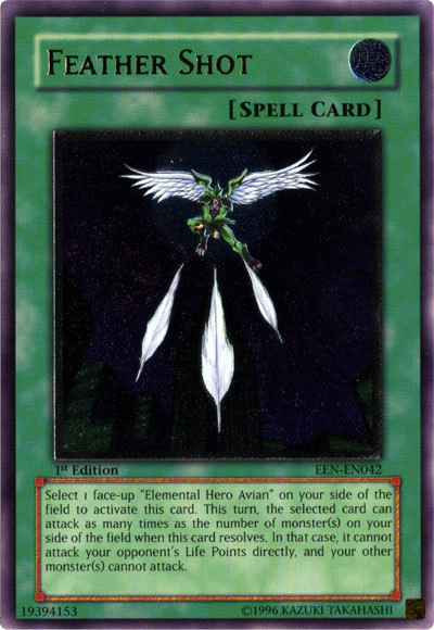 Feather Shot [EEN-EN042] Ultimate Rare | Card Merchant Takapuna