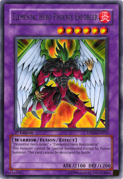 Elemental Hero Phoenix Enforcer [DP05-EN012] Rare | Card Merchant Takapuna