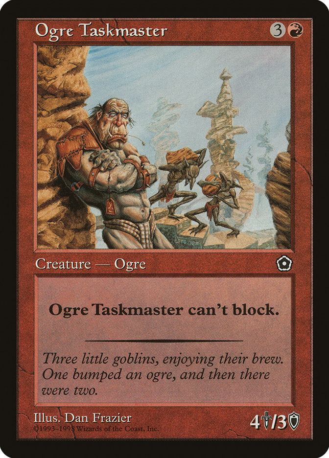 Ogre Taskmaster [Portal Second Age] | Card Merchant Takapuna