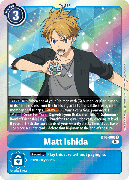 Matt Ishida [BT6-088] [Double Diamond] | Card Merchant Takapuna