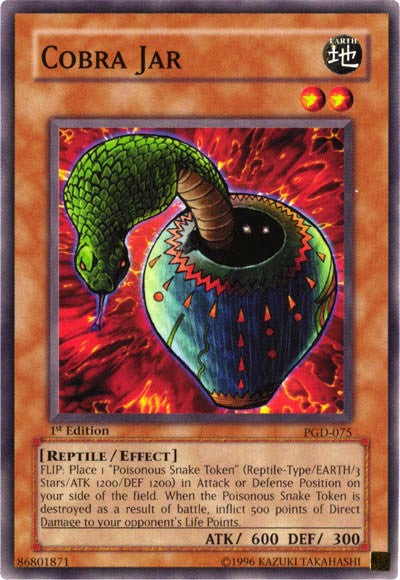 Cobra Jar [PGD-075] Common | Card Merchant Takapuna