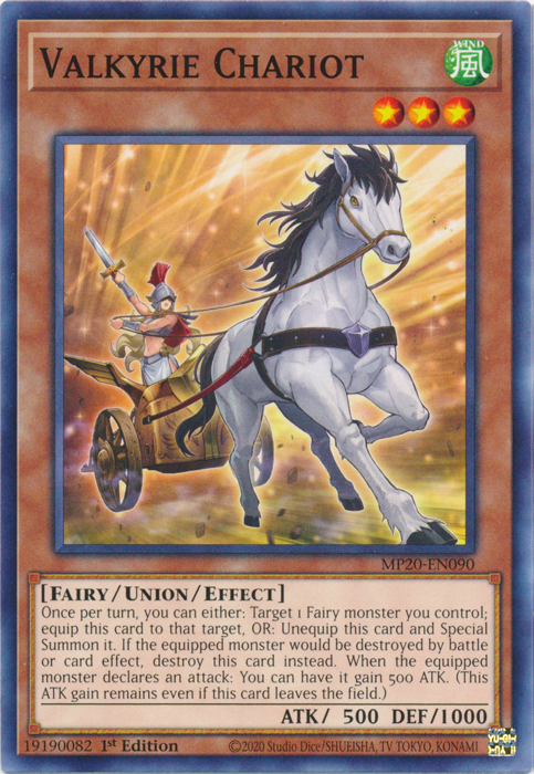 Valkyrie Chariot [MP20-EN090] Common | Card Merchant Takapuna