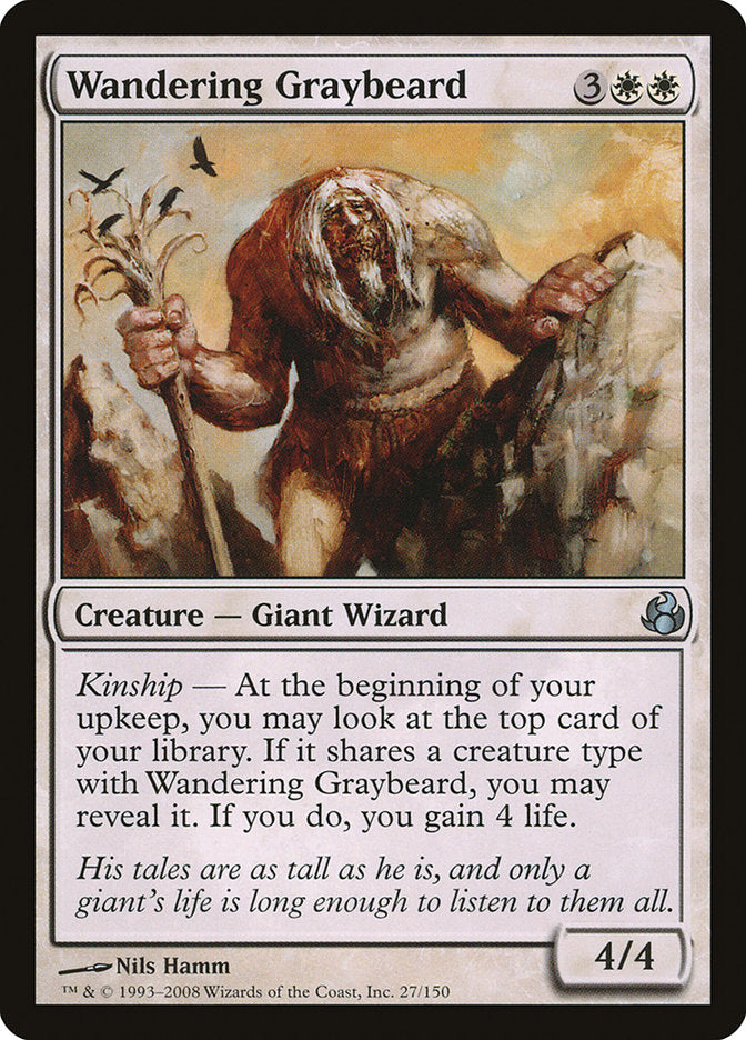 Wandering Graybeard [Morningtide] | Card Merchant Takapuna