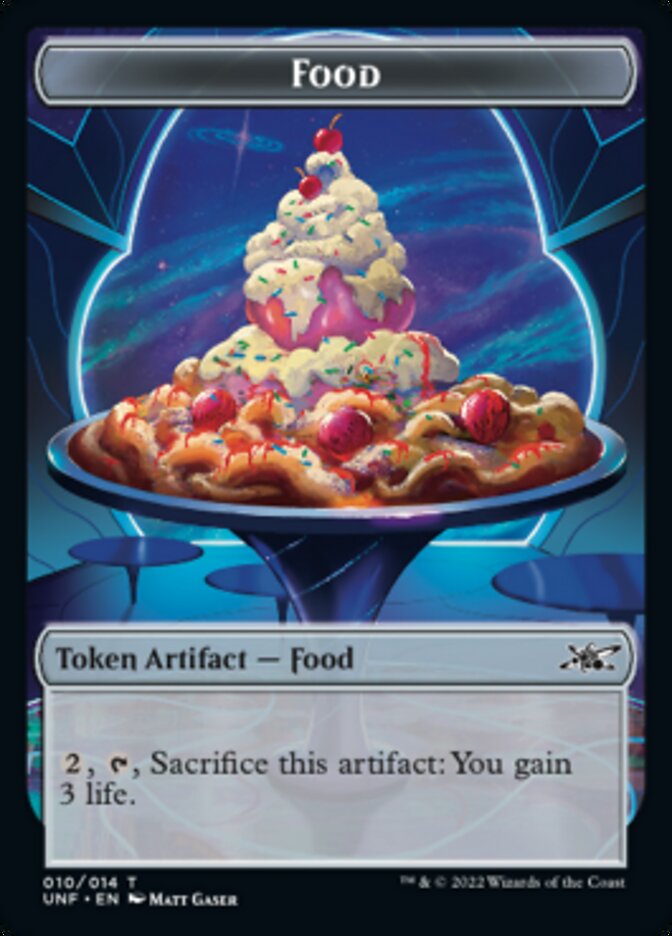 Food (010) Token [Unfinity Tokens] | Card Merchant Takapuna