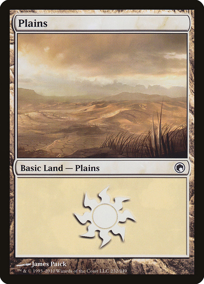 Plains (232) [Scars of Mirrodin] | Card Merchant Takapuna