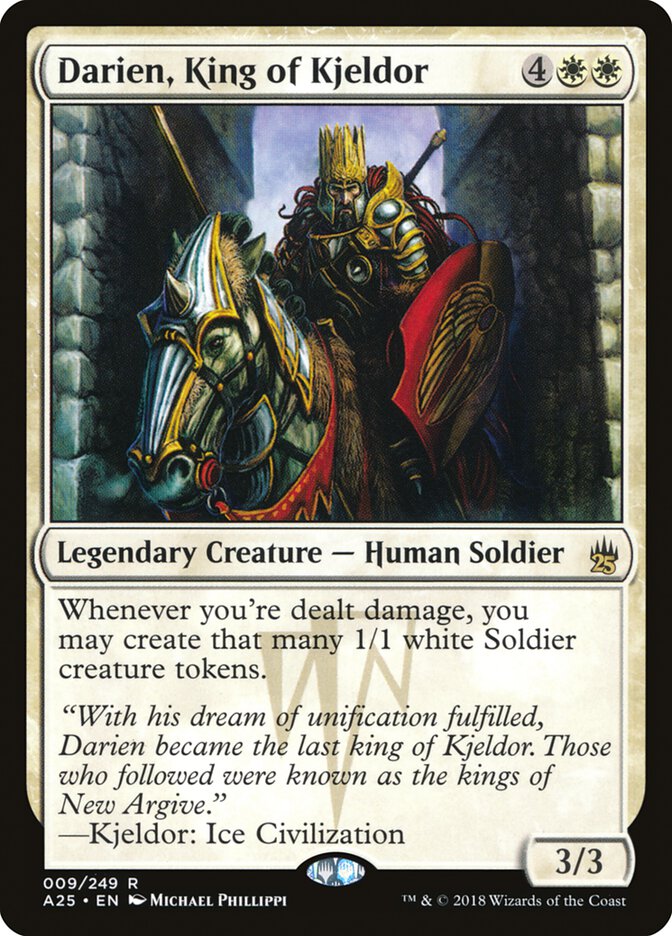 Darien, King of Kjeldor [Masters 25] | Card Merchant Takapuna