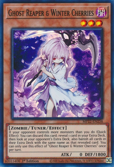 Ghost Reaper & Winter Cherries [MP22-EN256] Super Rare | Card Merchant Takapuna