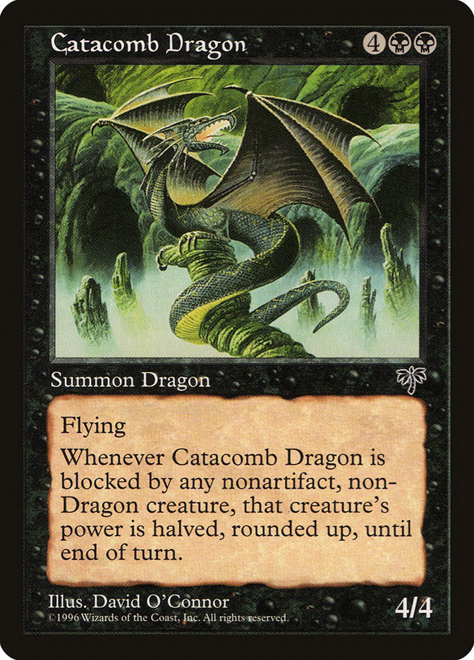 Catacomb Dragon [Mirage] | Card Merchant Takapuna