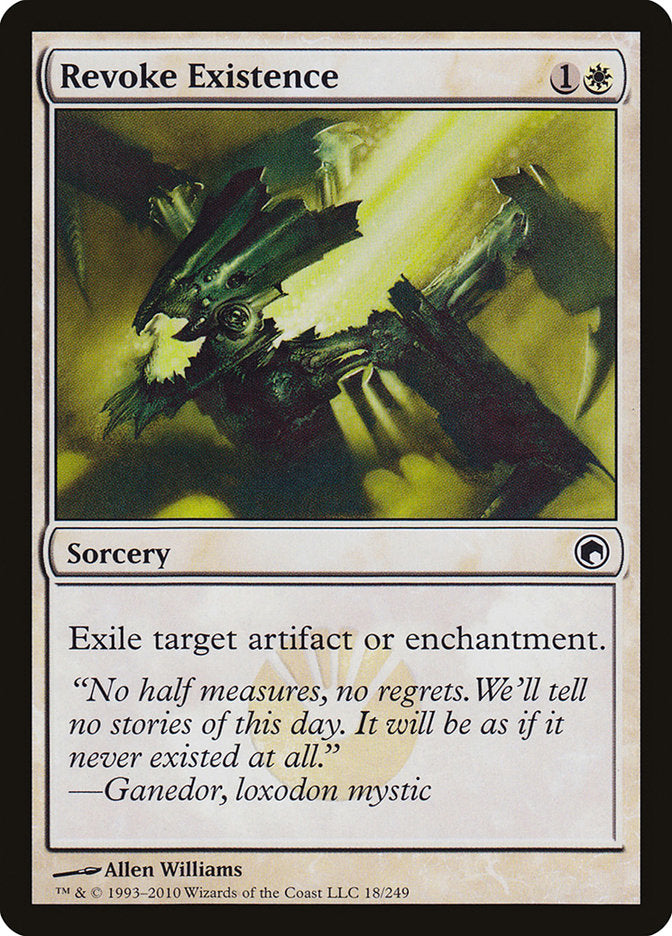 Revoke Existence [Scars of Mirrodin] | Card Merchant Takapuna