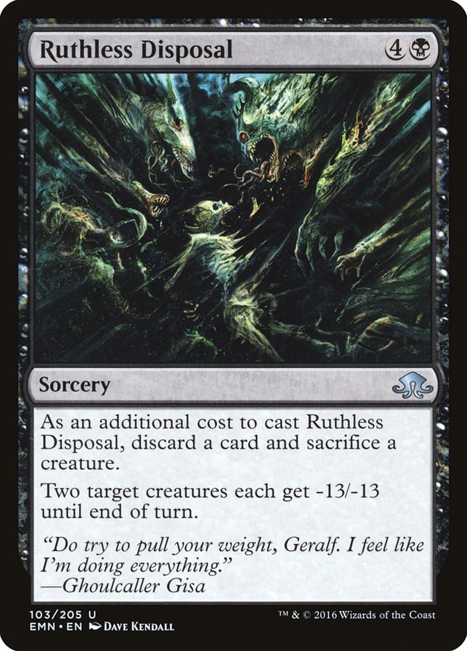 Ruthless Disposal [Eldritch Moon] | Card Merchant Takapuna