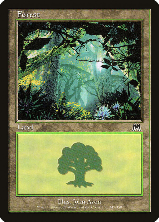 Forest (347) [Onslaught] | Card Merchant Takapuna