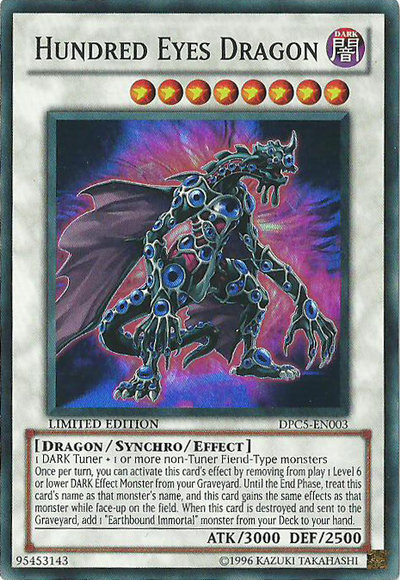 Hundred Eyes Dragon [DPC5-EN003] Super Rare | Card Merchant Takapuna