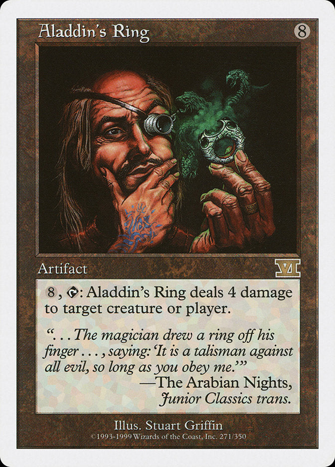 Aladdin's Ring [Classic Sixth Edition] | Card Merchant Takapuna