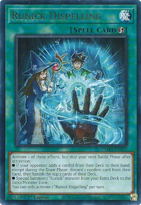 Runick Dispelling [TAMA-EN032] Rare | Card Merchant Takapuna