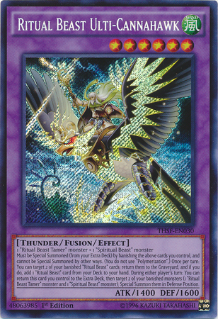 Ritual Beast Ulti-Cannahawk [THSF-EN030] Secret Rare | Card Merchant Takapuna