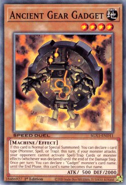 Ancient Gear Gadget [SGX1-END11] Common | Card Merchant Takapuna