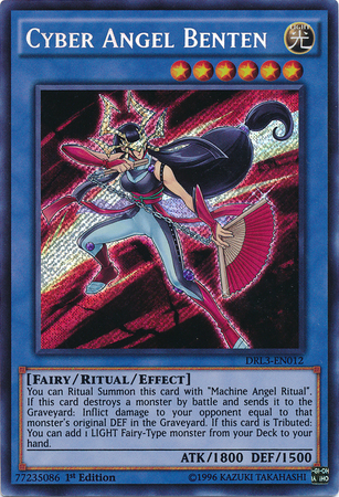 Cyber Angel Benten [DRL3-EN012] Secret Rare | Card Merchant Takapuna