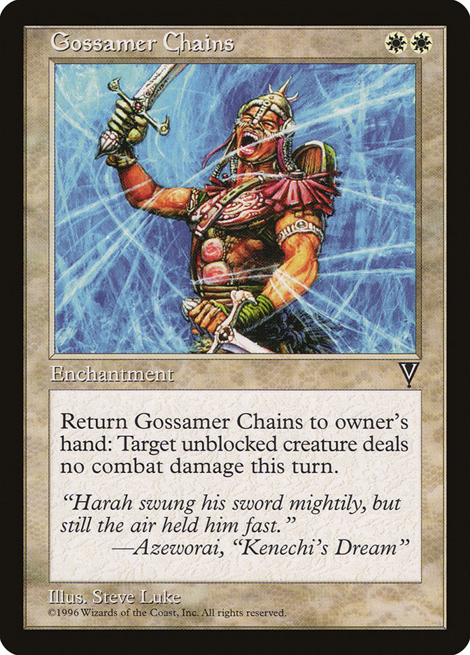 Gossamer Chains [Visions] | Card Merchant Takapuna