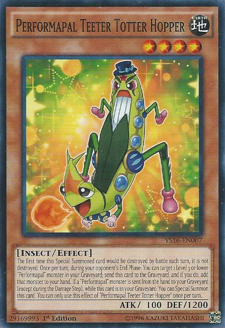 Performapal Teeter Totter Hopper [YS16-EN007] Common | Card Merchant Takapuna