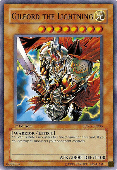 Gilford the Lightning [SDRL-EN006] Common | Card Merchant Takapuna