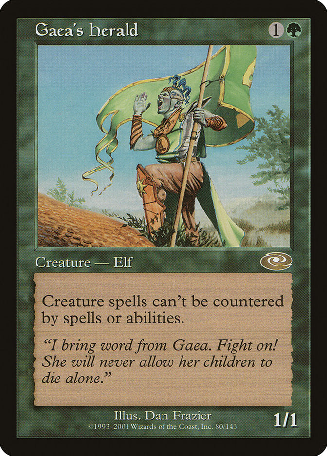 Gaea's Herald [Planeshift] | Card Merchant Takapuna