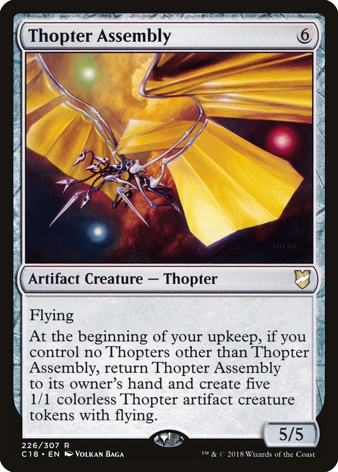 Thopter Assembly [Commander 2018] | Card Merchant Takapuna