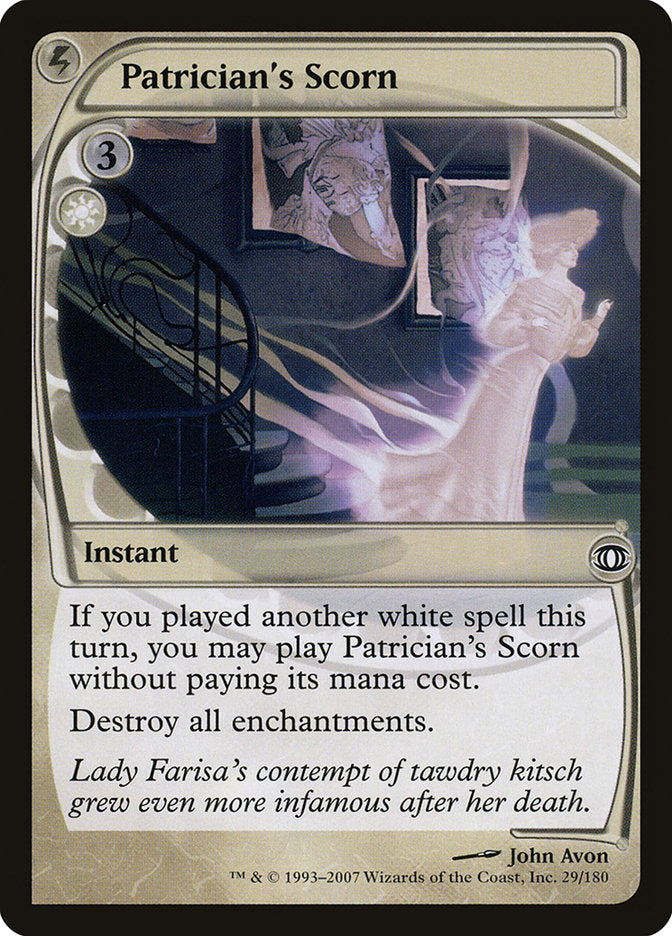 Patrician's Scorn [Future Sight] | Card Merchant Takapuna