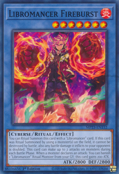 Libromancer Fireburst [MP23-EN112] Rare | Card Merchant Takapuna