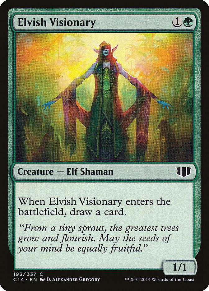 Elvish Visionary [Commander 2014] | Card Merchant Takapuna