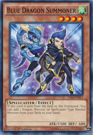 Blue Dragon Summoner [YS14-EN017] Common | Card Merchant Takapuna