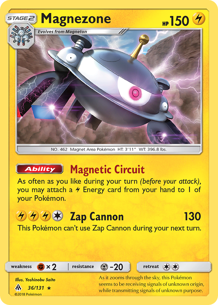 Magnezone (36/131) [Sun & Moon: Forbidden Light] | Card Merchant Takapuna