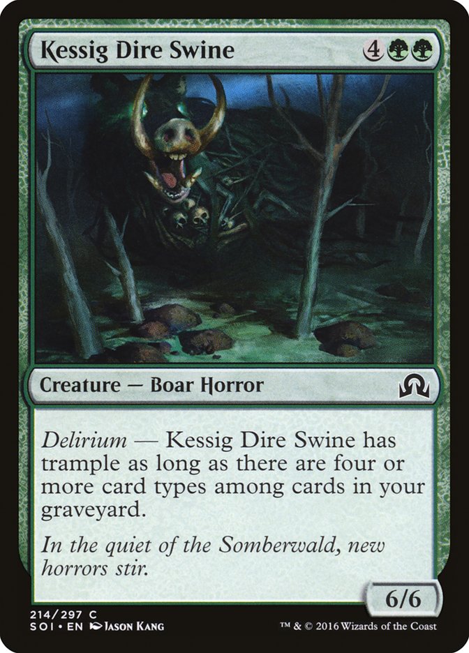 Kessig Dire Swine [Shadows over Innistrad] | Card Merchant Takapuna