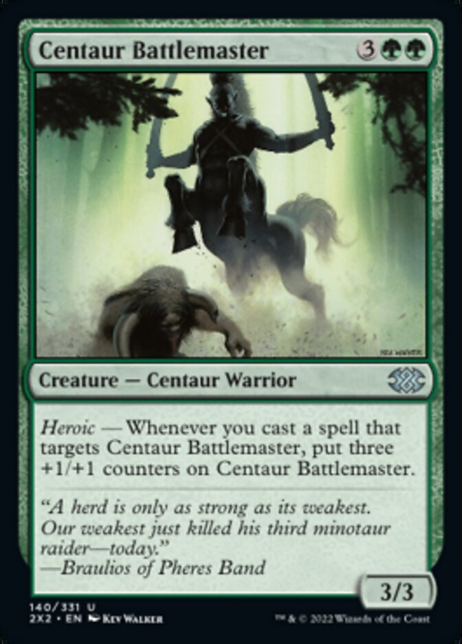 Centaur Battlemaster [Double Masters 2022] | Card Merchant Takapuna