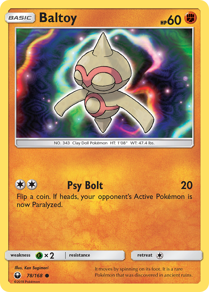 Baltoy (78/168) [Sun & Moon: Celestial Storm] | Card Merchant Takapuna